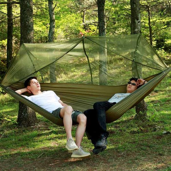 CampSleep, viseča mreža s komarnikom