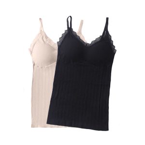 ComfortTop, 1+1 GRATIS majica s podloženo oporo v črni in bež barvi