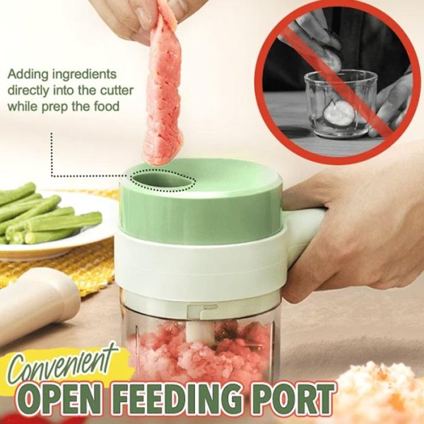 FoodProcessor, 5-delni kuhinjski set za sekljanje, rezanje, lupljenje in čiščenje