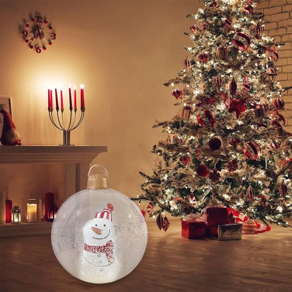 GlowySnowy, božična krogla z motivom snežaka in lučko