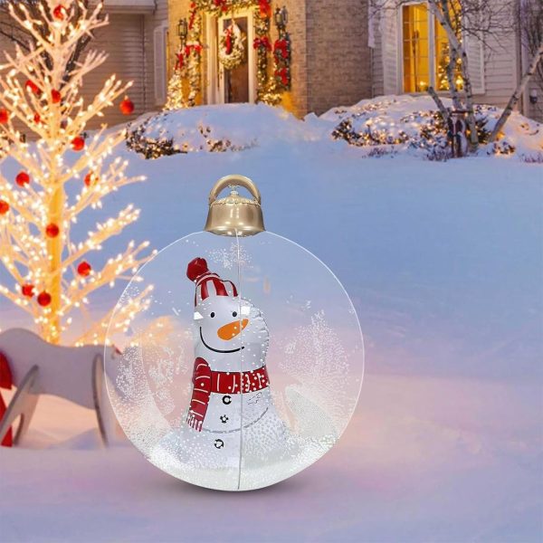 GlowySnowy, božična krogla z motivom snežaka in lučko