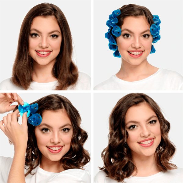 TopCurls, silikonske navijalke za popolne in obstojne kodre (20 kos.)