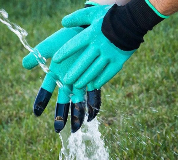Vrtna greda iz blaga + GRATIS vrtne rokavice s plastičnimi kremplji
