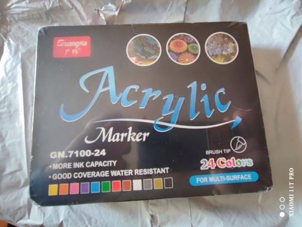 AcrylicMarkers, akrilni flomastri (24 kosov)