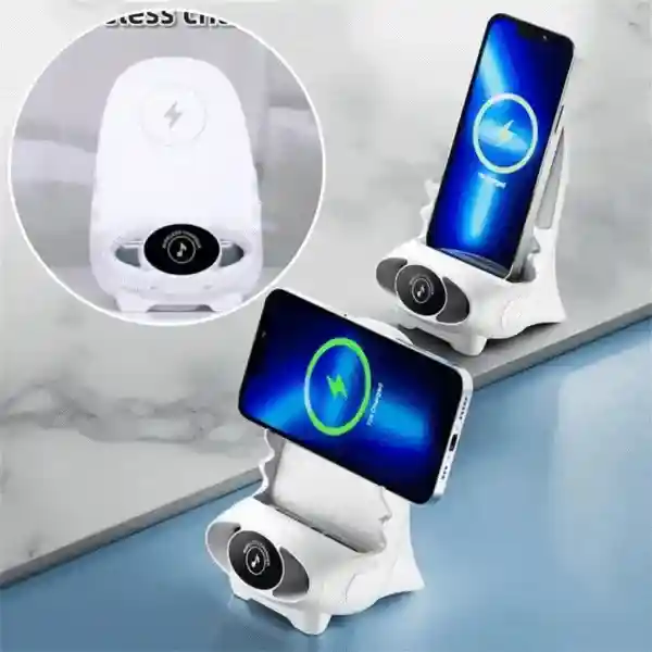 WirelessCharger, brezžični hitri polnilec in držalo za telefon v enem