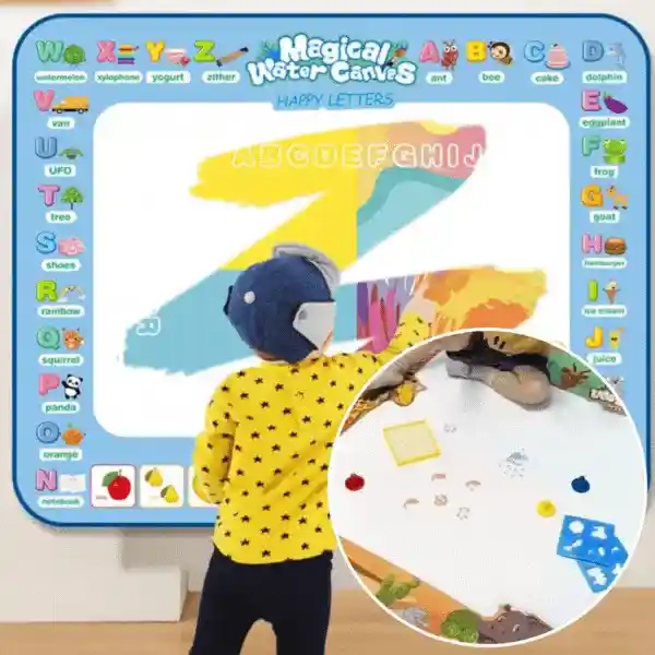 DoodleMat, čarobna vodna risalna podloga