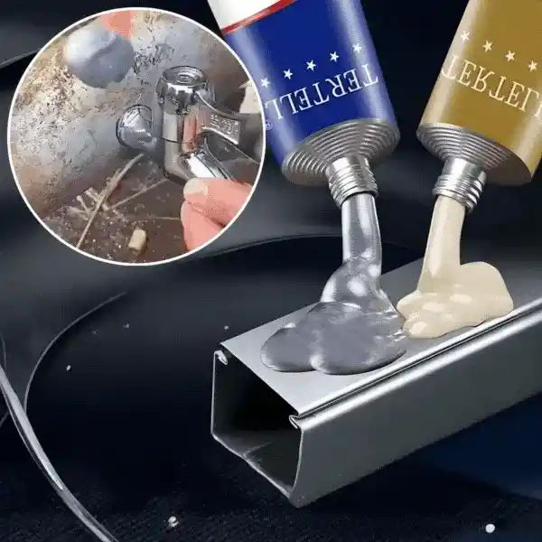 GlueStar, dvokomponentno lepilo za hladno varjenje in enostavna popravila (2 tubi)