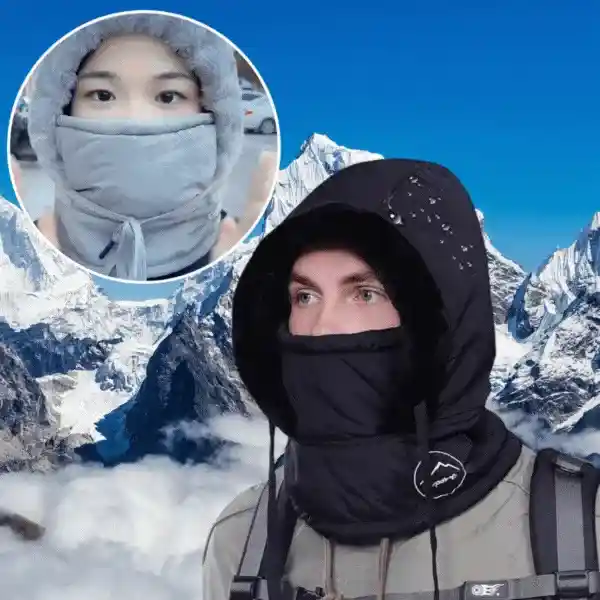 MuffHat, zimska kapa s šalom in masko