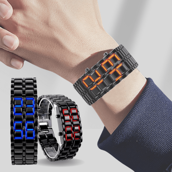 WATCHAIN-TST, TechTime LED zapestna ura