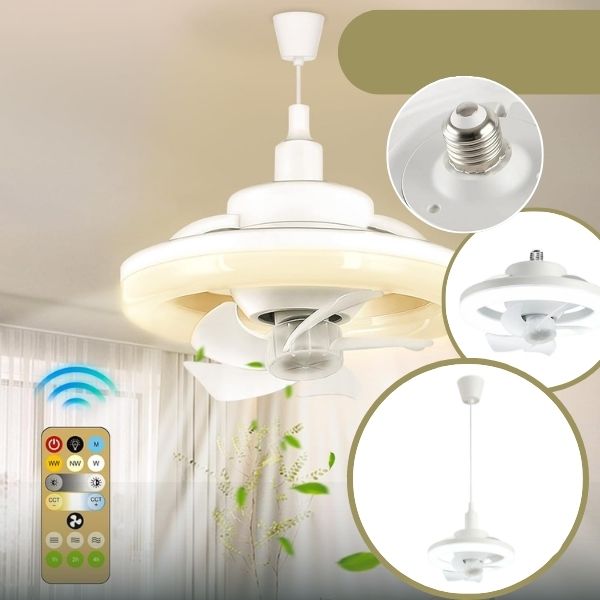 FANLIGHT, Ventilator z LED svetilko