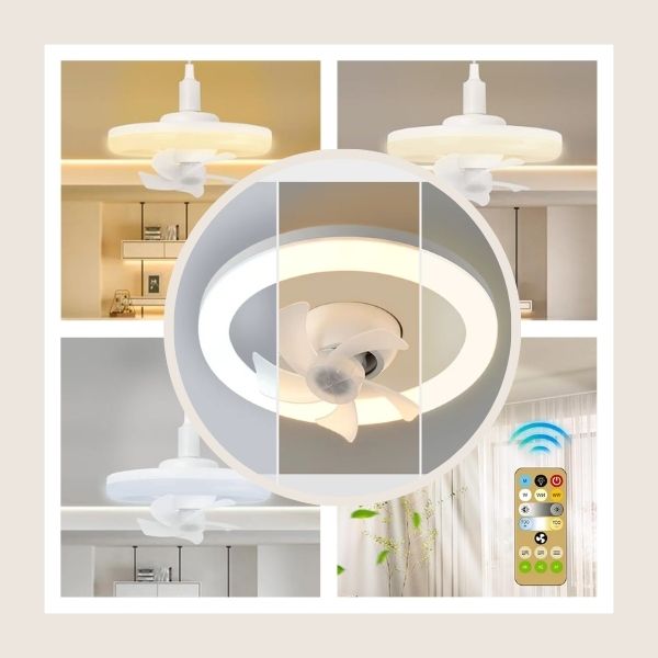 FANLIGHT, Ventilator z LED svetilko