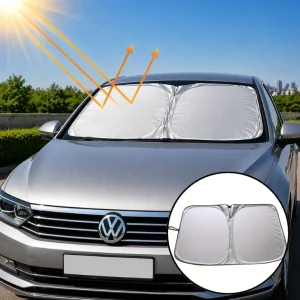 SunVisor, zložljiv senčnik za vetrobransko steklo avtomobila