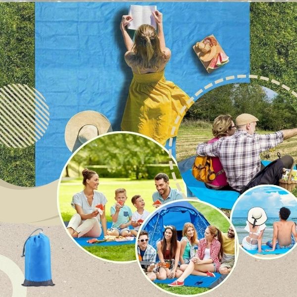 BEACHMAT, Večnamenska vodoodporna podloga SandFree