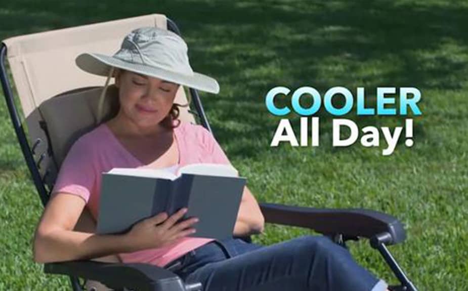UV CoolHat, hladilni klobuk z UV zaščito