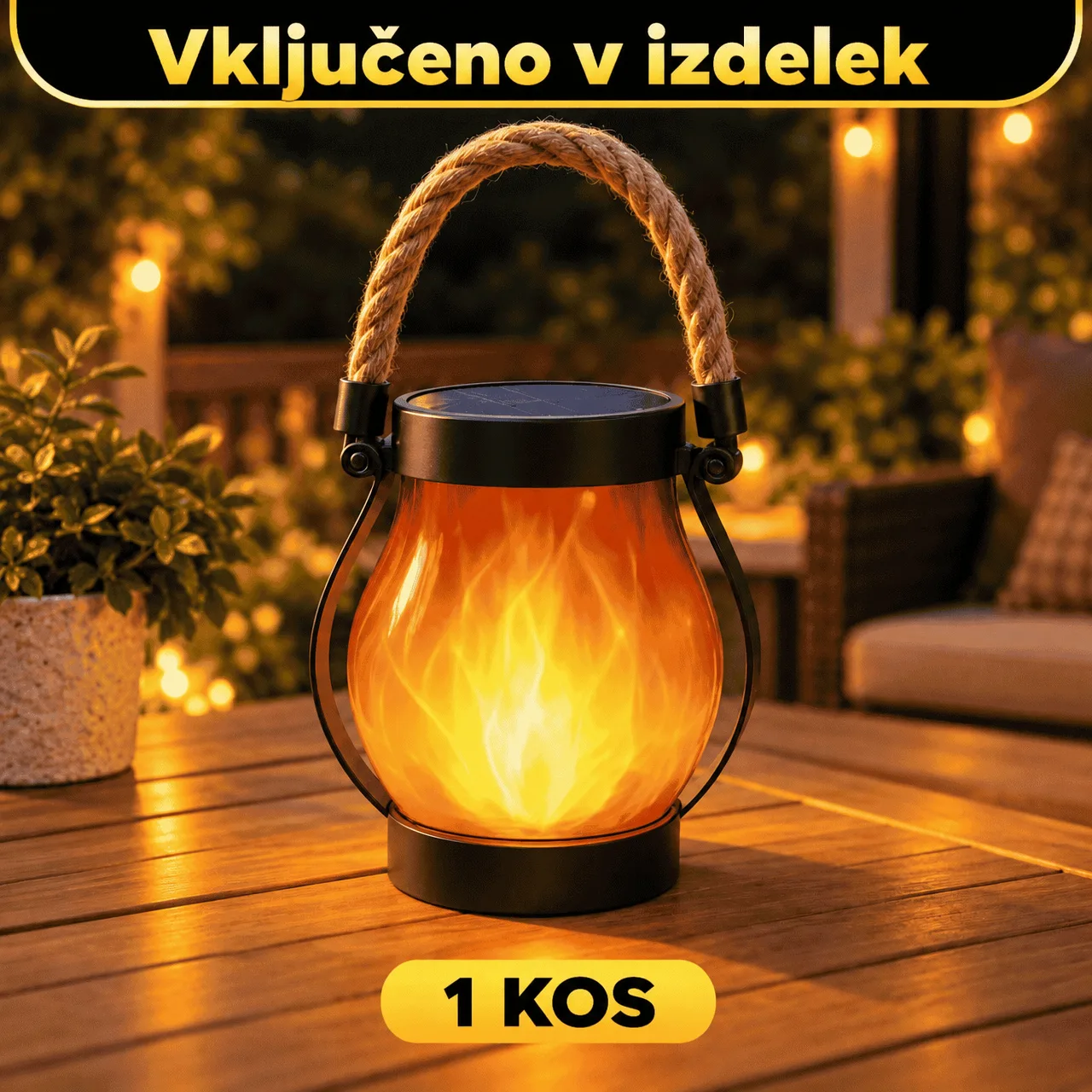 Efect de flacără autentic, fără foc
