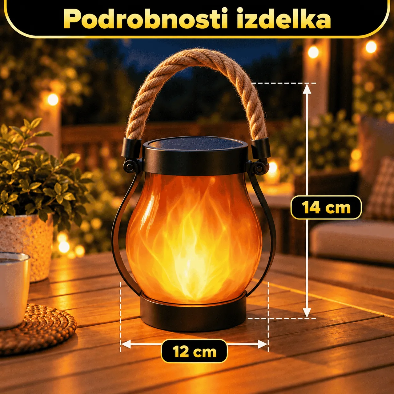 Pentru o atmosferă plăcută, în interior sau în aer liber